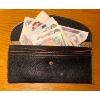 Image 2 : Silver Tray & Billfold w/ Mystery Vintage Canadian Banknote Collection