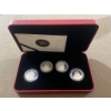 Image 1 : 2004 Canadian 50-Cent Sterling Silver Coin Set in Display Box