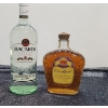 Image 1 : 750 ml Sealed Bottle of 1974 Crown Royal and 1.14 L Bottle Bacardi Superior, White