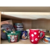 Image 4 : Assorted Kitchenware Including Holiday Cups, Mugs, Tins, Bodium Strainers 
