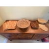 Image 1 : Collection of Handcrafted, woven baskets