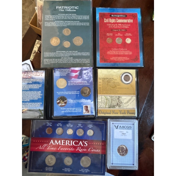 Amazing Collection Of US Speciality and Rare coins list Below All Packaged Nicely 
1968 S 50 cent PR