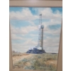 Image 2 : Painting of Oil Drill 28 X 34 by Warner Hoople 