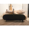 Image 2 : Adorable Fire Log Holder w/ Birch Logs & Lovely Straw Broom 