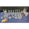 Image 1 : Large Collection of Crystal Stemware, Pitcher, Vases and more