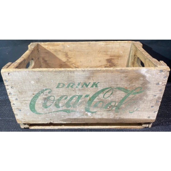 Vintage Coca-Cola Wooden Crate