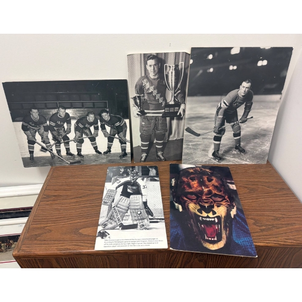New York Rangers Vintage Photographs and Memorabilia