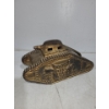 Image 2 : Vintage Coin Bank: "Tank Bank" 6 W, 3 T 