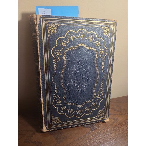 Antique Book: "The Iris: An Illuminated Souvenir", Published 1853