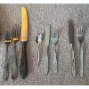 Image 2 : Chrome & Crystal Kitchen Collection - Plates Platters Pickle Bowl Tablecloth Clamps & more