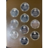 Image 10 : The Great Explorers of Canada Proof Set 92.5% Silver 62.5 Troy Ounce 