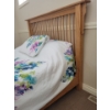 Image 3 : Delux Mission Style Shaker Bed - Queen - Includes Head/Footboards Frame Mattress BS & Linens