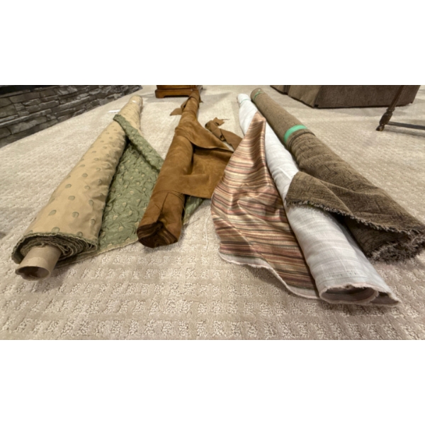 Fabric Rolls, 4 Ft 8 In Long a Roll, Set of 4 Rolls 