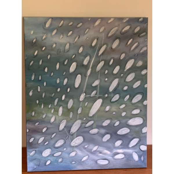 Lauri Ansell Two Reflected Canvas Board  24 x 30
