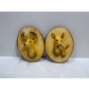 Image 1 : Chalk Deer Collection, Buck, Doe and Fawn Mounts