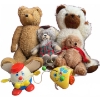 Image 2 : 4 Plush Bears and 2 Vintage Fisher Price Toys