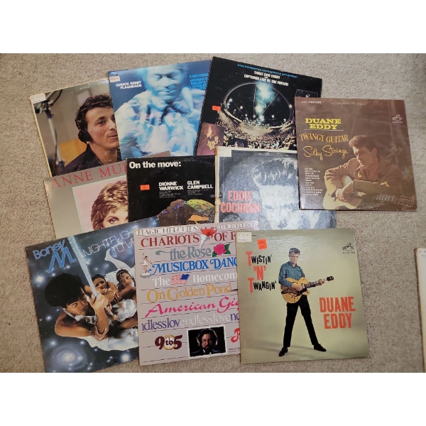 Record Collection Dwayne Eddy Bonie M Chuck Berry
