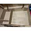 Image 4 : Antique Trunk Green in Colour with Leather Straps. Wood Top Tray Great Condition 3ft x 22'w x 25"tal
