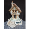 Large Pendelfin 2 Piece Hand Painted StoneCraft 21" Tall Decor