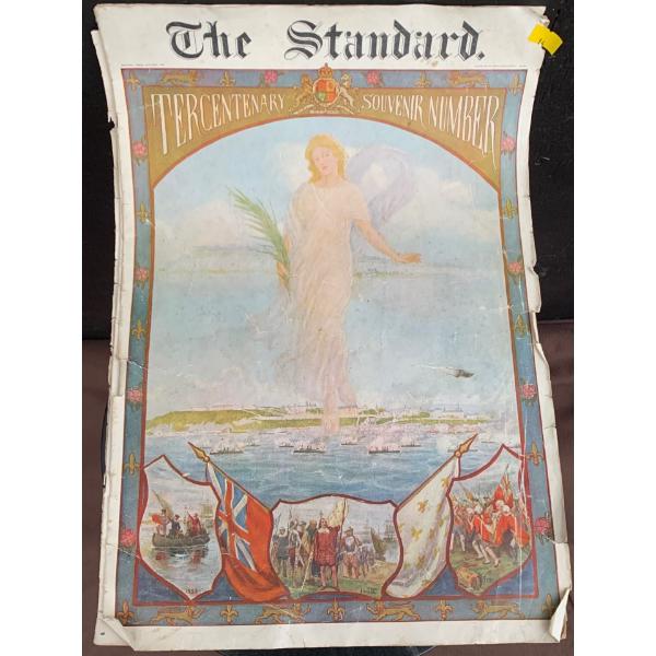 Rare 'The Standard Tercentenary Souvenir Number'  Paper from July 1908 