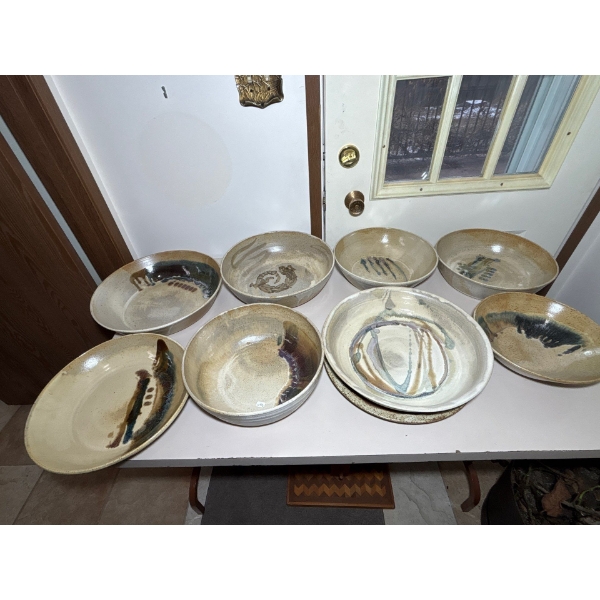 Collection Of Pottery Bowls