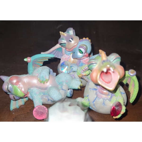 "Mood Dragons": Nappy, Cranky, and Comfy & Cozy
