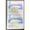 Image 4 : 2004 Proud Polar Bear $2 Sterling Silver Coin & Stamp Set. 