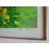 Image 5 : Numbered Print 105/350 "Flower Garden in Holland" -Artist C. Cambour, 40.5 X 36 Framed Under Glass 