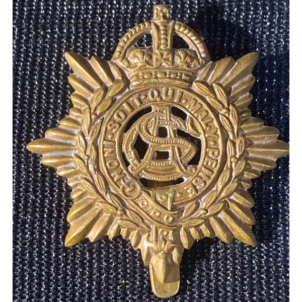 British Army Service Corps Cap Badge From WWI