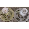 Image 5 : High Tea Essentials - Fine Bone China Tea Cups w/ Saucers & Assorted Servingware