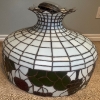 Image 1 : Tiffany Style Lamp 550+ Pieces Of Glass - Needs to Be Installed