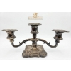 Image 6 : Three Silver-Plated Table Accessories Including Candelabra