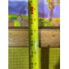 Image 7 : Judi Popham "Edmonton Skyline" Original Acrylic on Board Painting ( Measurements in Pictures)