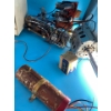 Image 4 : Vintage General Electric Radio Disassembled w/ Box of Parts  