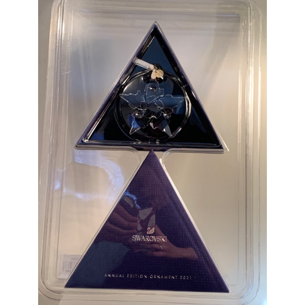 Swarovski Crystal 2021 Christmas Ornament 4T - New