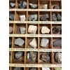 Image 5 : Vintage Educational Mineral Specimen Collection Housed In A Compartment Tray For Study And Display