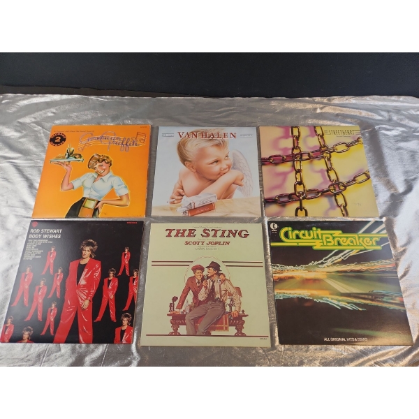 Mixed Lot of 6 Vinyl Records !! Vintage Classics !!