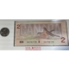 Image 7 : 1996 Canada's $2 Uncirculated Coin, Bank Note & Stamp Set