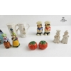Image 4 : Different Porcelain figurals Salt And Pepper Shakers.