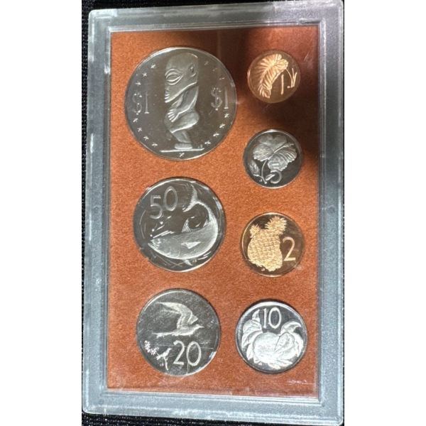 1974 Cook Islands 7-Coin Proof Set