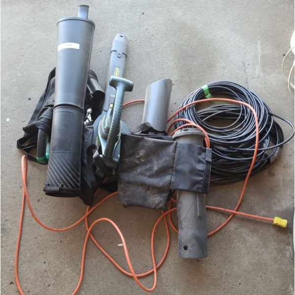 **Yarkworks Electric Leaf Blower  Model 060-3874-8, Certified Leaf Blower 50224 (no battery/charger)