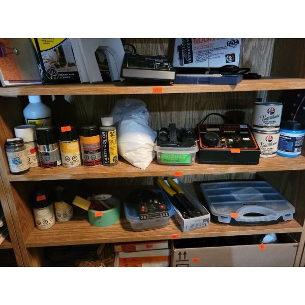 Assorted Train Builder Supplies