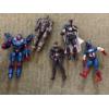 Image 1 : Marvel Legends Captain America & Wolf, Marvel Legends 2018 Iron man Mark I, Marvel Iron Patriot 