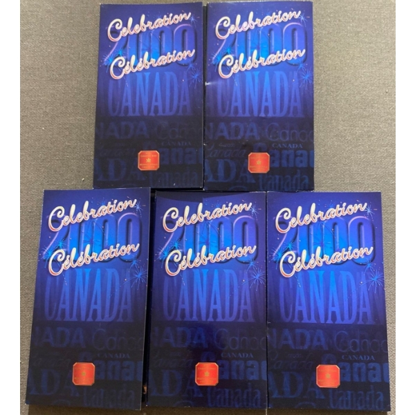 2000 Canadian Commemorative Coin Packs