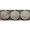 Image 4 : Canadian 25-cent Pieces 80% Silver 64.13 Grams