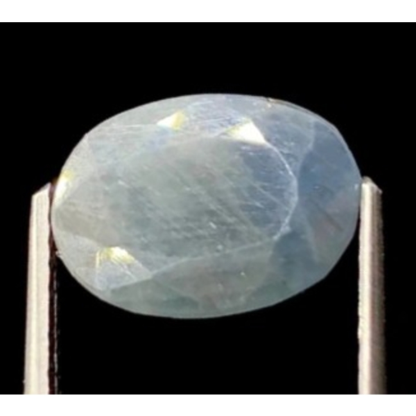 4.95 ct Certified Blue Sapphire Gemstone ($7,425 Appraisal)