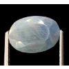 Image 1 : 4.95 ct Certified Blue Sapphire Gemstone ($7,425 Appraisal)
