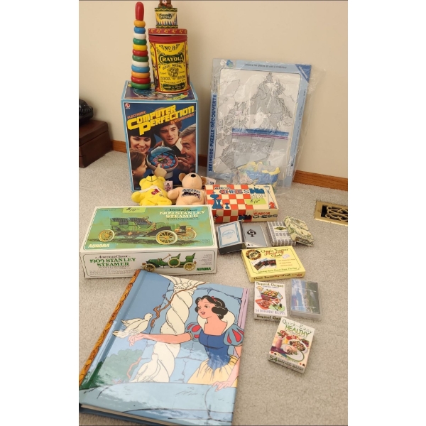 Children' Collection - Playing Cards, Chess, Stanley Steamer, 'Computer Perfection' And More 