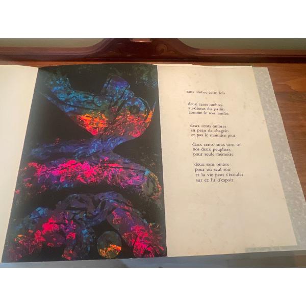 Roland Giguere "Naturellement" Poems and serigraphs 39/40 (Livre D'Artist) 1968 Signed