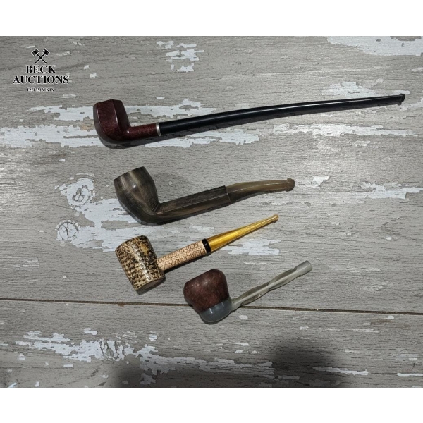 Collection Of Tobacco Smoking Pipes